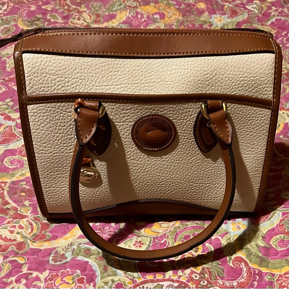 Dooney & Bourke All Weather Leather 3.0 Barrel Satchel 28